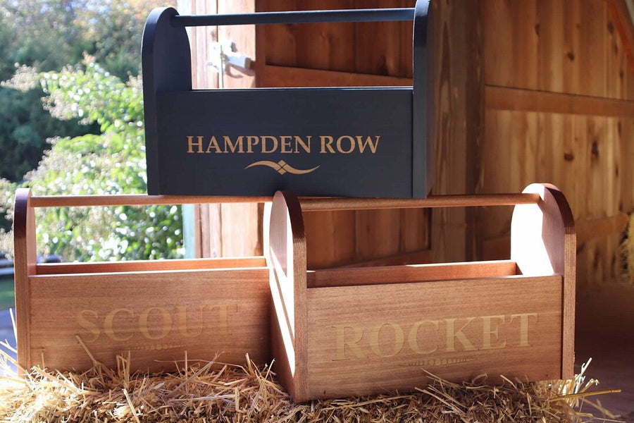 Personalized Wood Grooming Box