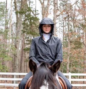 Rain gear shop for horseback riding